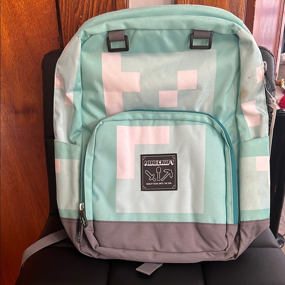 Green and Gray Backpack